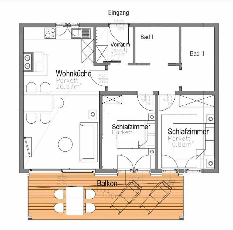 Premium Apartments am Weißensee Exterior foto